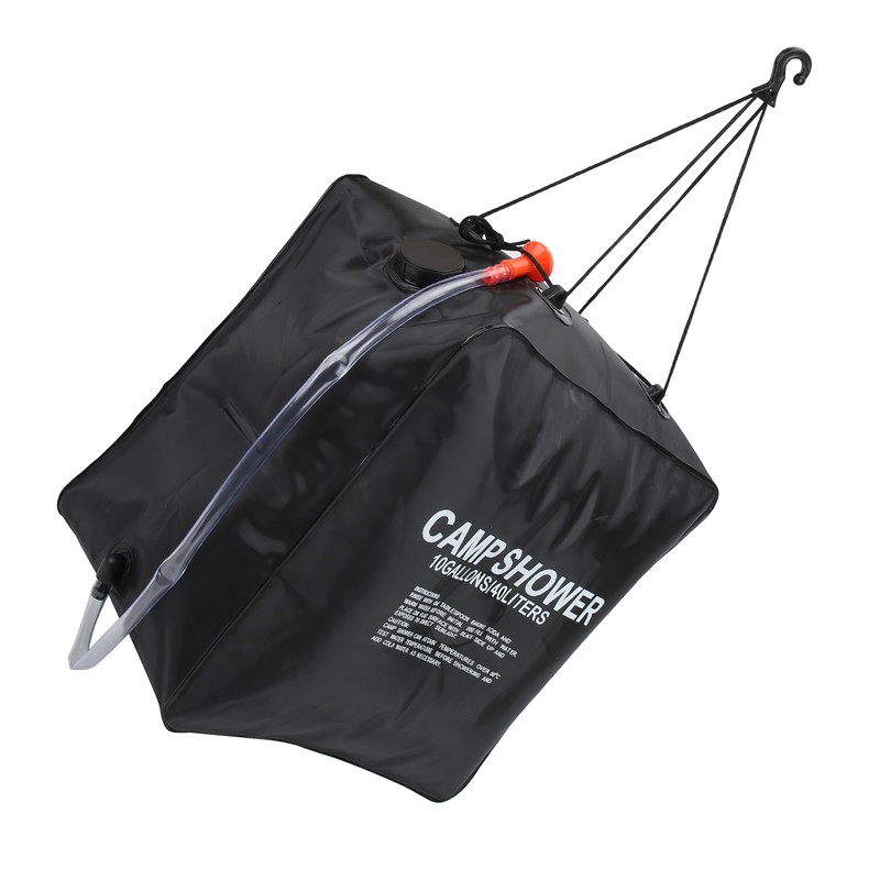 40L Solar Shower Bag Water Bag Energy Heated Bathing Solar