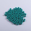 250Pcs Green Clay Beads for Bracelets Making, 6mm Round Beads