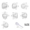 EOQPDECD 8 Pcs Triangle Rice Ball Maker with Spatula -