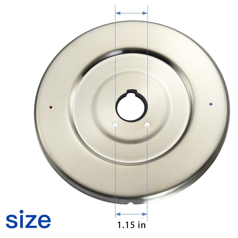 Escutcheon Replacement for Moen 16090 Chateau Collection, Replacement Escutcheon Pate
