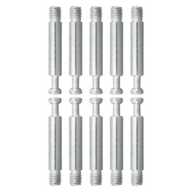 DTGN 15x12mm(DxH) 3-in-1 Furniture Connecting Kit - 10Set - Good for Wood Wardrobe Table Bookshelf - Furniture Cam Fittings