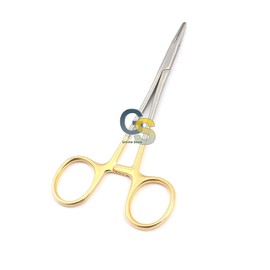 G.S TC Halsey Needle Holder 5" Tungsten Carbide Inserts Serrated Jaws | G.S Best Quality