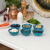BCS Ceramic Pinch Bowls Set of 6, Small Bowls for