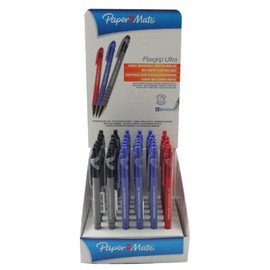 Paper Mate S0189343 Flexgrip Ultra Capped Ballpoint Pen (Pack of 36)