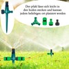 Multifunctional Garden Sprinkler, Lawn Sprinkler, 360° Rotating Garden Sprinkler with