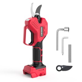 Electric Pruning Shears for Milwaukee M18 Battery, Brushless Cordless Branch Cutter Pruner with 1.5 inch Cut Capacity for Tree trimming, Shrubs, Gardening (Tool Only)