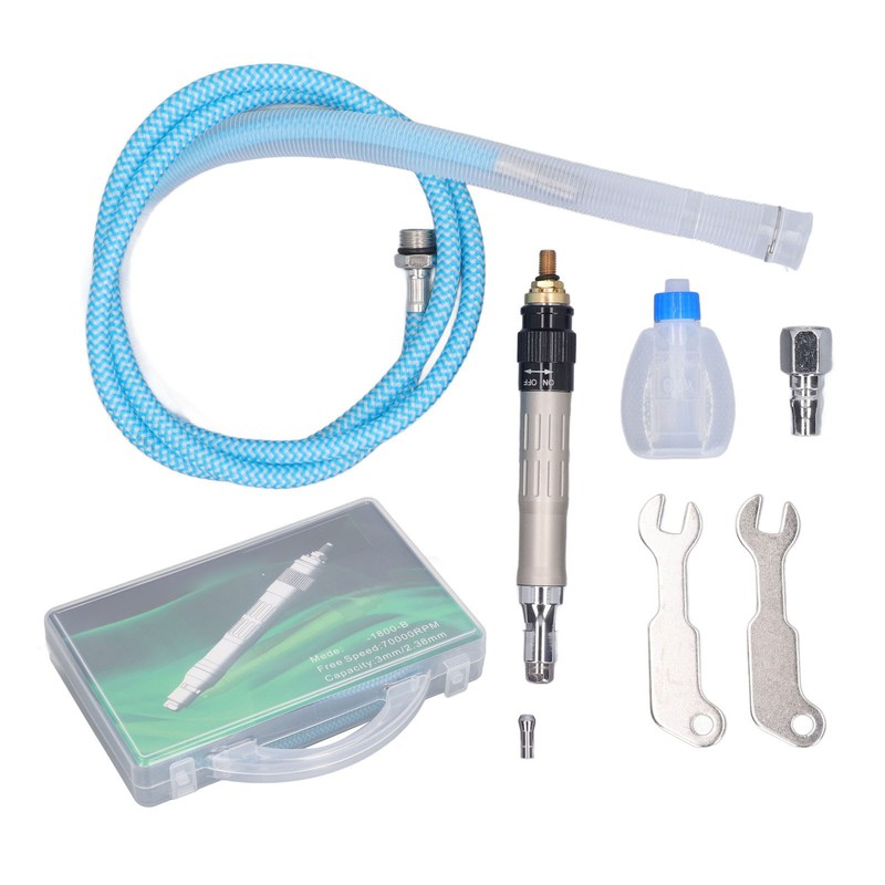 Pneumatic Engraving Pen 1/4in 70000rpm Adjustable Air Micro Pencil Die