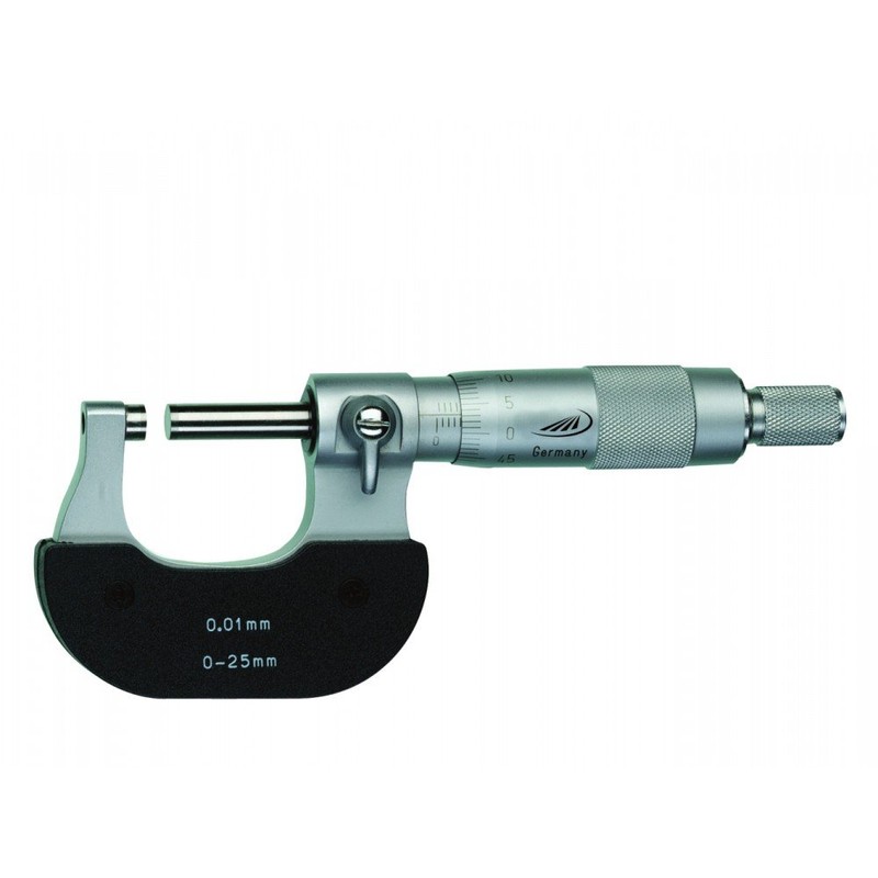 Outside micrometer Preisser 0800501 Measurement range(s) 0 - 25 mm