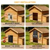 Solar-Powered Automatic Chicken Coop Door with LCD Display, Timer &