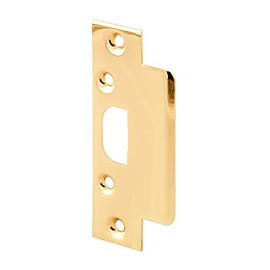 Prime-Line MP2236 High Security Strike, 4-7/8 In., Heavy Gauge Steel, Brass Plated (Single Pack)