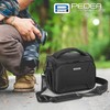 PEDEA Large Black Guard DSLR Camera Case with Screen Protector
