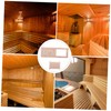 Operitacx 2 Sets Cedar Sauna Ventilation Panel Set Durable Air