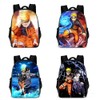 3Pcs Anime Kid Bookbags Set Cartoon Backpack with Messenger Bag