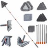 ShinyDew Wall Cleaner Mop with 98" Long Handle & Washable