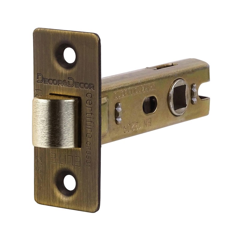 Decoranddecor 3 Inch Tubular Mortice Latch for Internal Doors, Fire