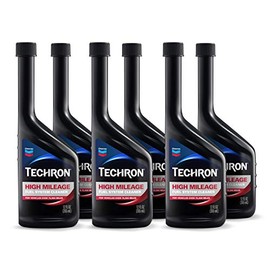 Chevron Techron High Mileage Fuel System Cleaner, 12 oz, Pack of 6