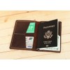 Handmade High Quality Leather Passport Wallet Passport Holder for Men and Women