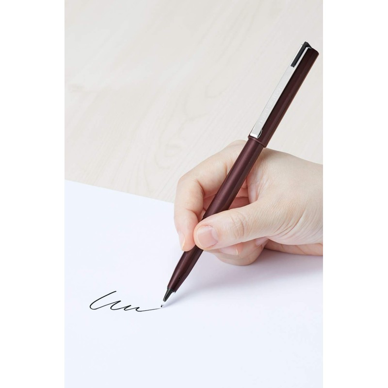 Pentel JM20LT-3 Rollerball Pen, Plaman, Limited 3 Color Set, Brown