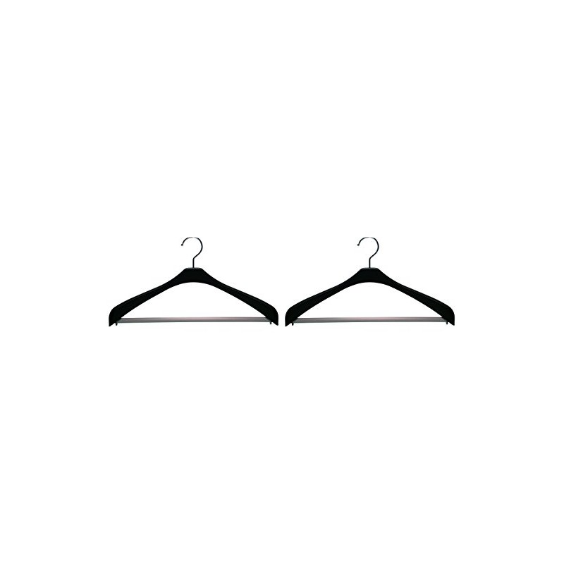 Slim Slacks with Non-slip Stop Bar Hanger Width 16.5 inches