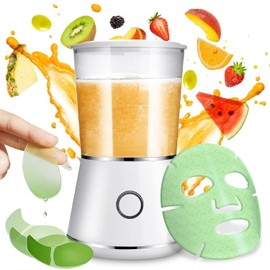 Yuyte Máquina para Hacer Mascarillas Faciales DIY, Máquina de Mascarillas Faciales con Jugo de Frutas y Verduras de Colágeno con Temporizador Automático, para Herramientas de Belleza