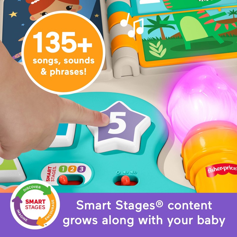 Fisher-Price Baby & Toddler Toy Laugh & Learn 4-in-1 Activity