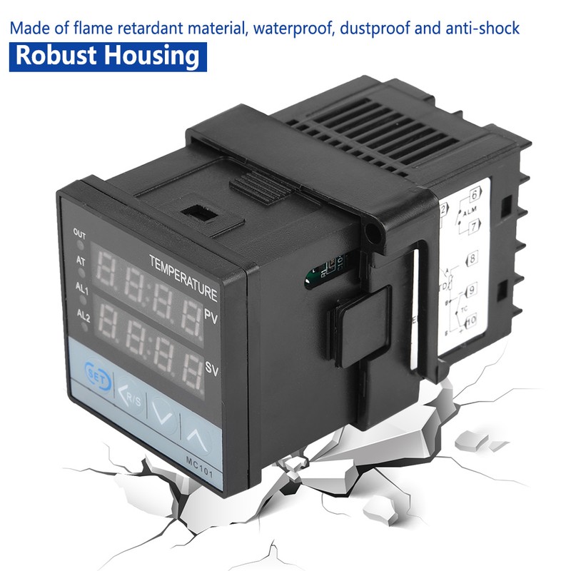MC101 Digital PID Temperature Controller Relay SSR Output 48mm*48mm