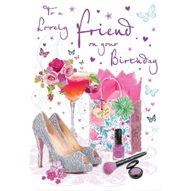 Regal Publishing Birthday Card Friend - 9 x 6 inches