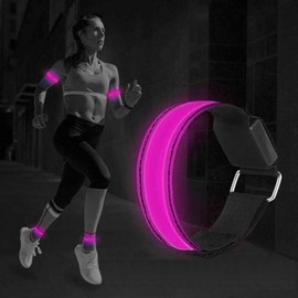 LED Lightweight Sports Bracelet Bracelet Rainbow 4ea