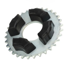 420 32T 50mm Rear Sprocket with Cushion Rubber Wheel Sprocket for SS50 CT70 CL50 CL70 CD50 CD90