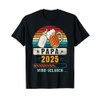 Papa 2025, Pregnancy Announcement T-Shirt, black