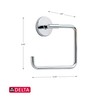 Delta Faucet 759460 Trinsic Towel Ring, 2 x 6.41 x