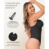 SHAPELLX Shapewear Bodysuit for Women Tummy Control Strapless Body Suit