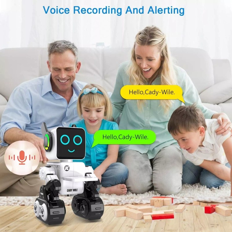 Unbranded Intelligent RC Robot with Programable Voice Music Dance Remote