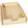 Grehitk Pullout Cabinet Organizer, 14''W×21''D×3''H Slide Out Shelves for Kitchen