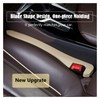2Pcs Car Seat Gap Filler PU Leather, Auto Crevice Catcher