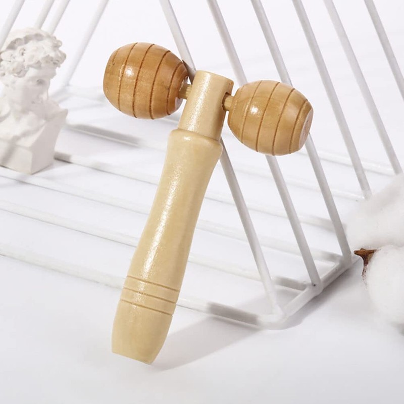 Healvian 3-Piece Massage Roller Set Wooden Foot Massage Trigger Point
