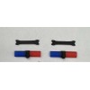 Non-operating Lightbars 1/43 Jetstream Jetsonic Blue Red Lightbar Police Fire