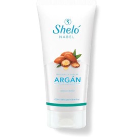 Mascarilla Capilar de Argán Sheló Nabel – Reparación Intensiva, Hidratación Profunda, Control del Frizz, Cabello Suave y Brillante