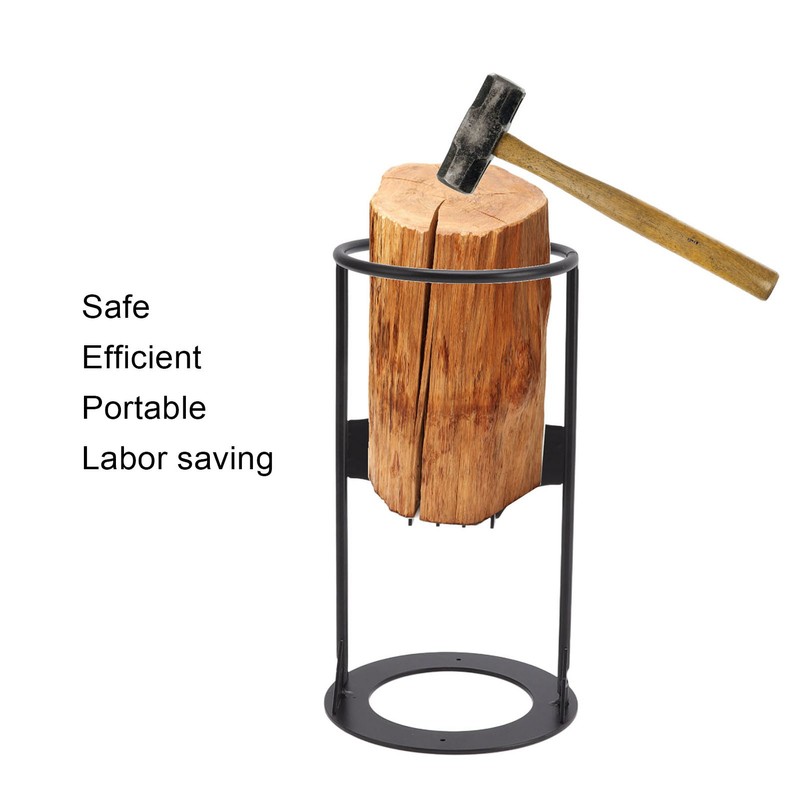 Firewood Splitter Portable Iron Splitting Wedge for Log Wood Labor