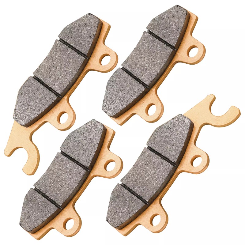 Caltric Front Right & Left Brake Pads For Kawasaki Mule