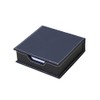 FSSTUD PU Leather Sticky Note Holder Notepad Memo Paper Storage