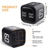 Cuteefun Pomodoro Timer, Rotating Cube Timer, 5/10/30/60 Minutes & Countdown,