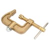 Welding Ground Clamp, 500A Brass Material Classical G Shape Ground