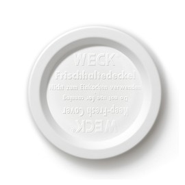 Weck Keep Fresh 80mm Lids 5 Pack | For Preserving, Juices, Airtight Storage of Dry Ingredients Jars