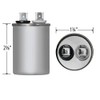 Goodman B945672 Replacement - 12.5 uf/Mfd 370/440 VAC AmRad Round