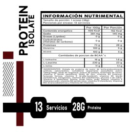 Proteína Suplemento Biss-sport En Polvo 500g 13 Servicios                                                                                             
