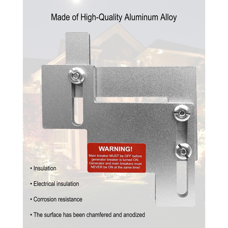 QAGGUM Generator Interlock Kit Compatible with Eaton Challenger BR Series