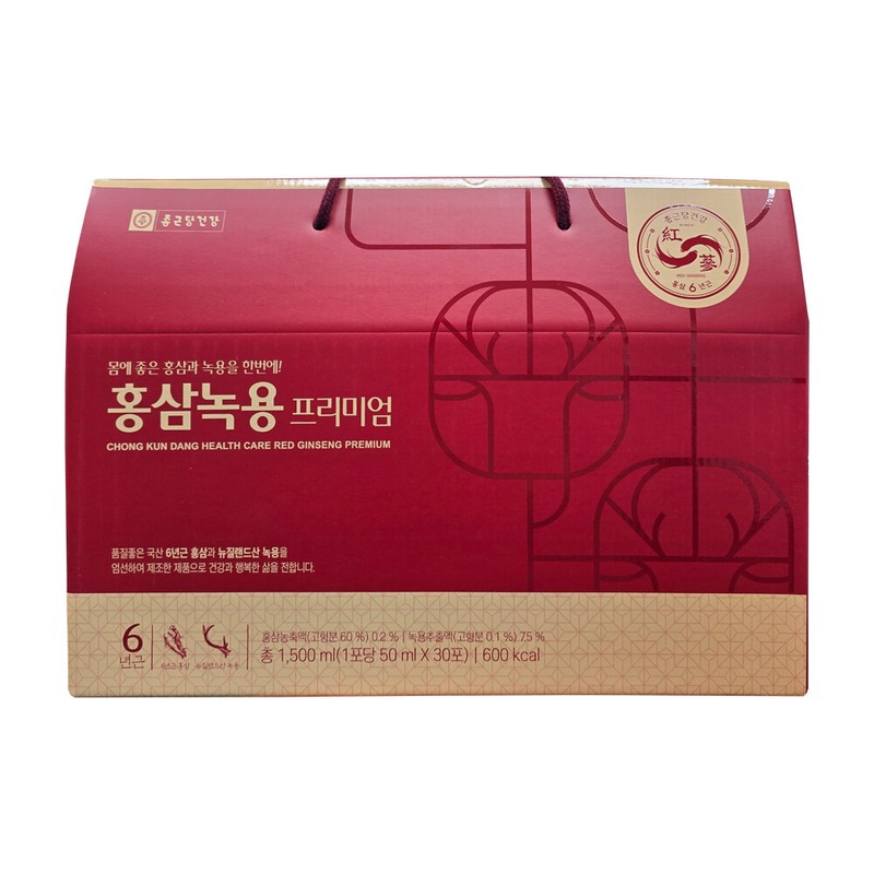 Chong Kun Dang Health Red Ginseng Antler Premium 50ml x