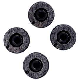 Deal4GO 4-Pack Bottom Sticky Rubber Feet Pads Replacement for MacBook Pro A1278 A1286 A1297 13" 15" 17" Bottom Case Plastic Foot Pad