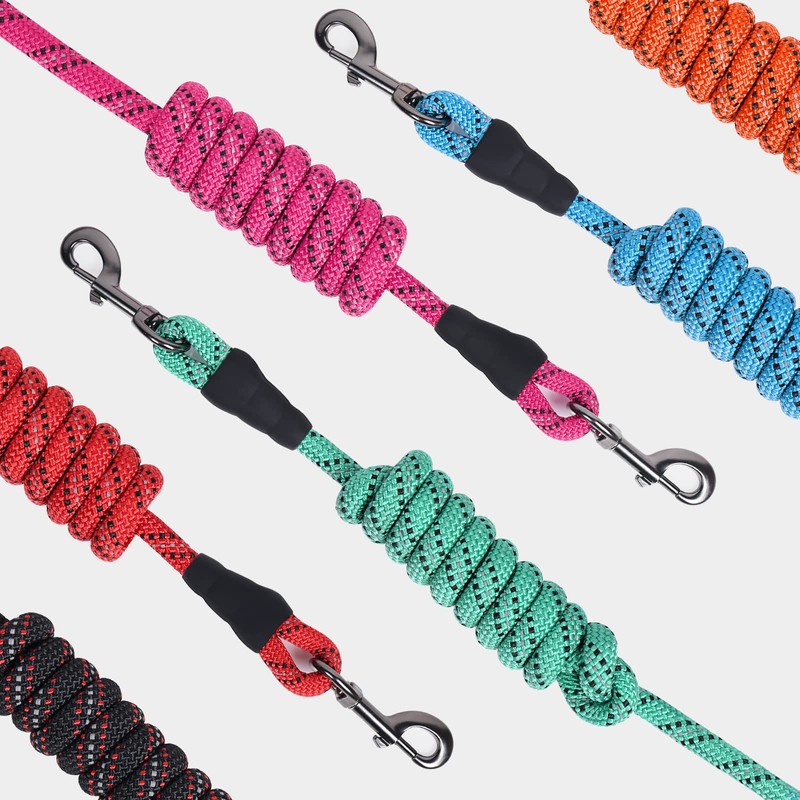 VIVAGLORY Strong Rope Lead with Thick Neoprene Padded Handle, 150